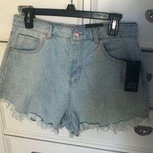 High waisted jean shorts - never been worn!